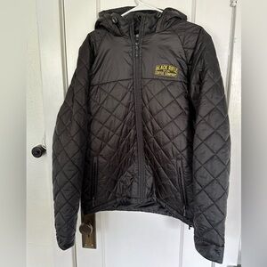 Black Rifle Coffee Company Light Weight Puffer Jacket.